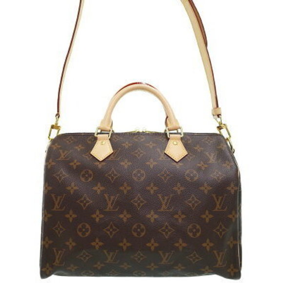 Louis Vuitton Monogram Speedy Bandouliere Bag - Picture 1 of 8